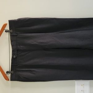 Navy-Blue Jos. A. Bank 100% Wool Gordon Dress Pants sz 37 Regular gold striped